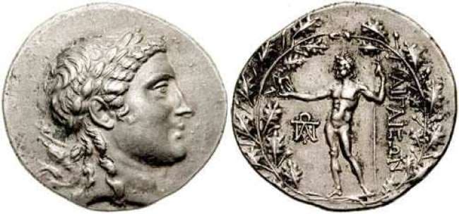 SNG Cop 6 Aegae, Aeolis AR Tetradrachm