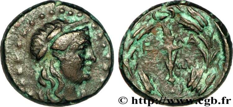 BMC 22 Elaea, Aeolis, AE14