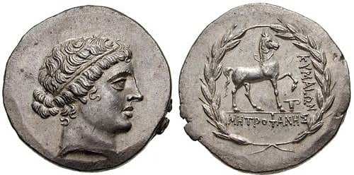 Oakley 1 Kyme, Aeolis AR Tetradrachm