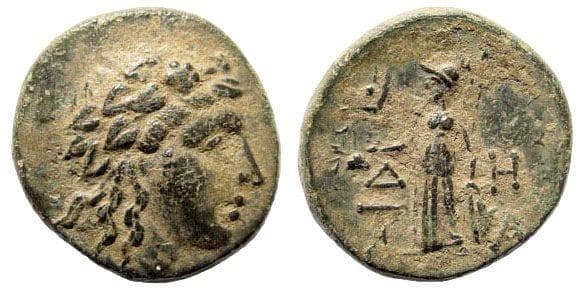SNG Cop 262 Temnos, Aeolis AE15, 2nd-1st cent BC