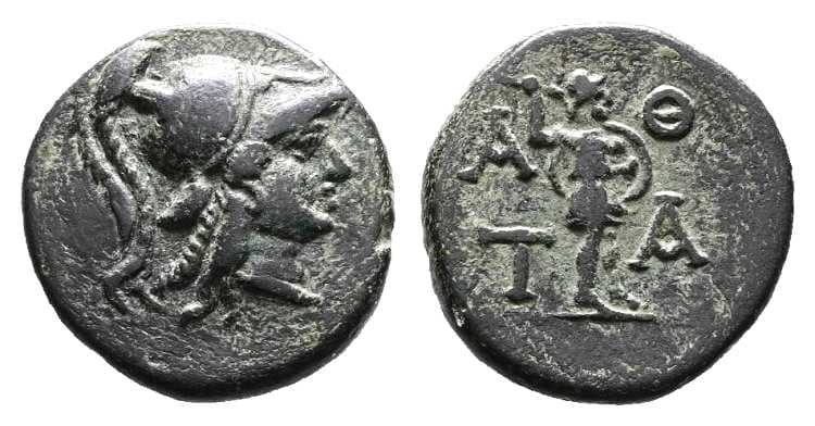 SNG vA 1674 Temnos, Aeolis, AE civic issue