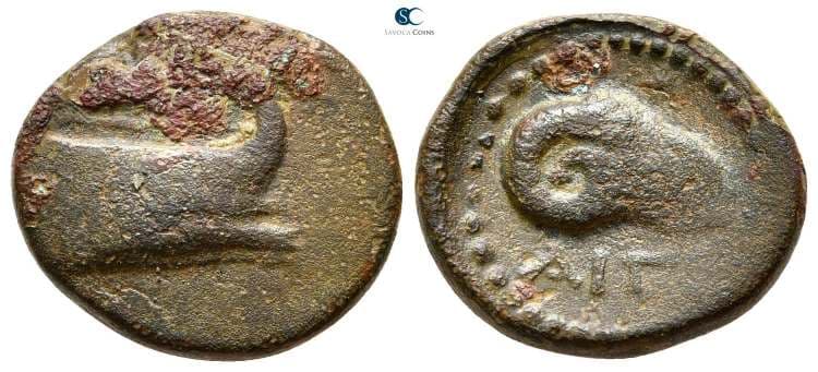 BMC 228-229 Aigina, AE18