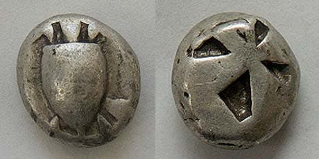 SNG Cop 501 Aegina AR Stater