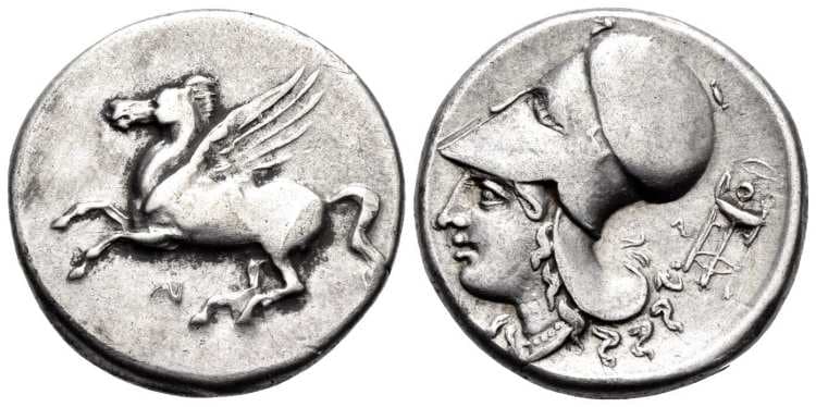 Pegasi 24 Anactorium, Akarnania, AR stater