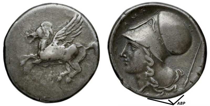 Paris 67 Argos Amphilochikon, Akarnania, AR Stater