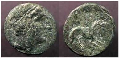 SNG Cop 317 Argos Amphilochikon, AE17, (4