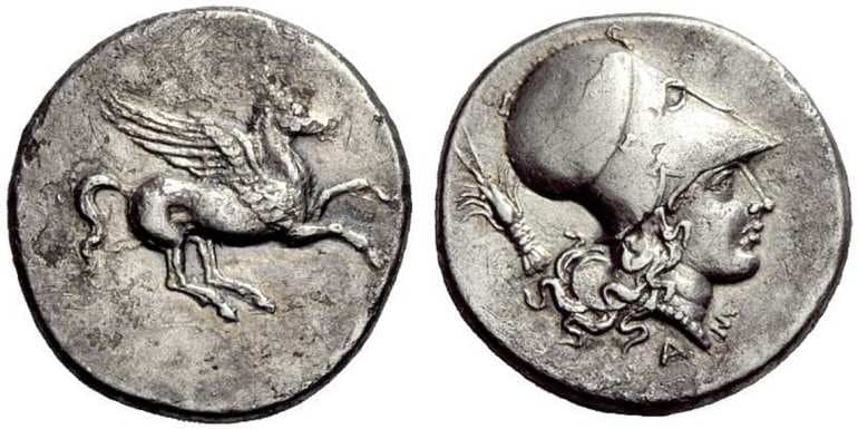 BMC 1 Astakos, Akarnania, AR stater, ca
