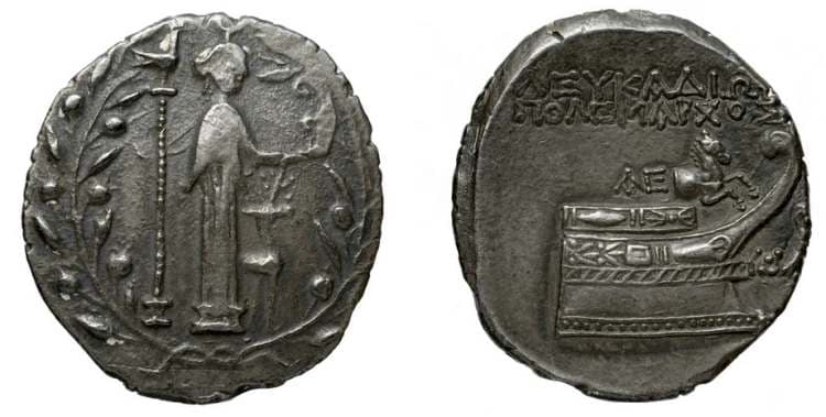 Paris 78 Leukas, Akarnania AR Stater