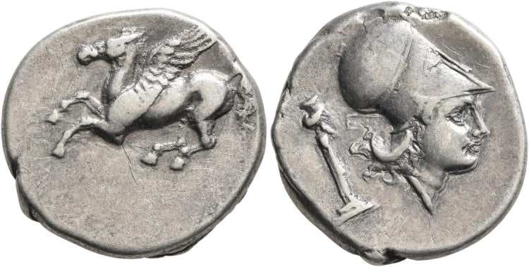 Pegasi 102 var Leukas, Akarnania, AR stater