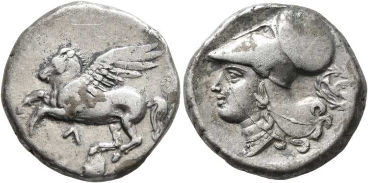 Pegasi 122 Leukas, Akarnania, AR stater