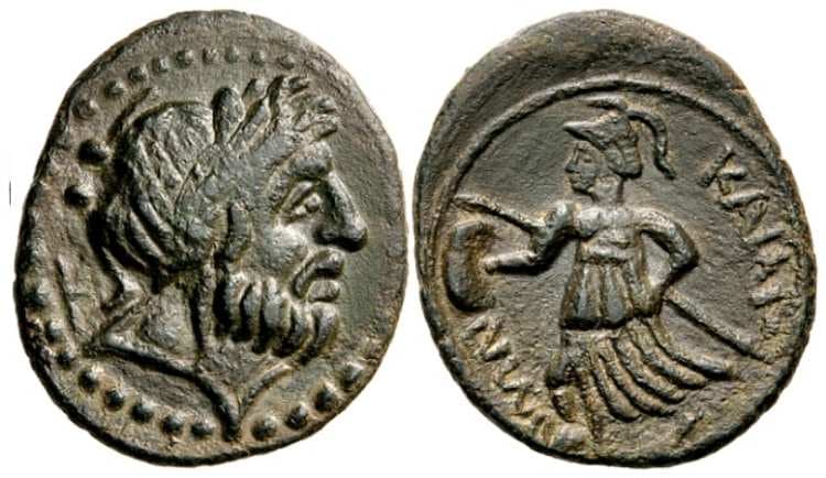 HN Italy 768 Caelia, Apulia, AE19 sextans, ca