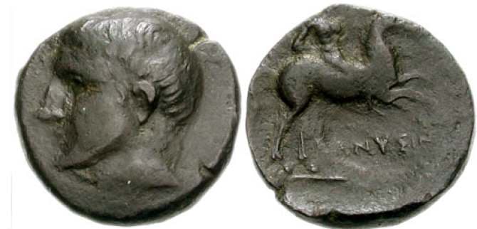 SNG ANS 694 Canusium (Canosa), Apulia, AE24, ca