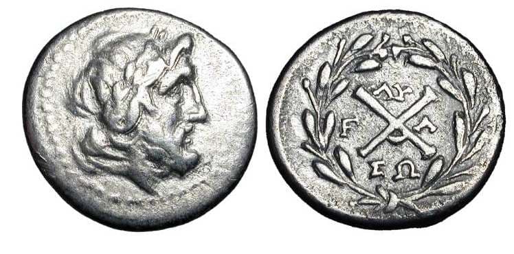 Elis SNG Cop 297 Achaean League, Elis AR Hemidrachm