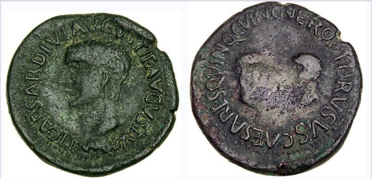RPC 181 Tiberius AE Semis of Carthago Nova, Spain