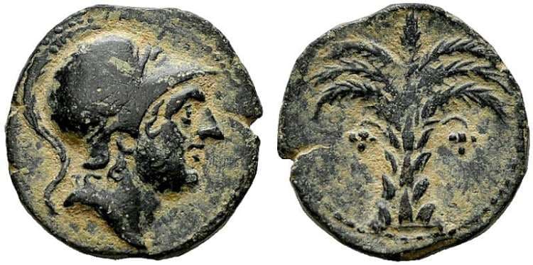 *Burgos 518 Carthago Nova, Spain, AE20, Semi-chalkous