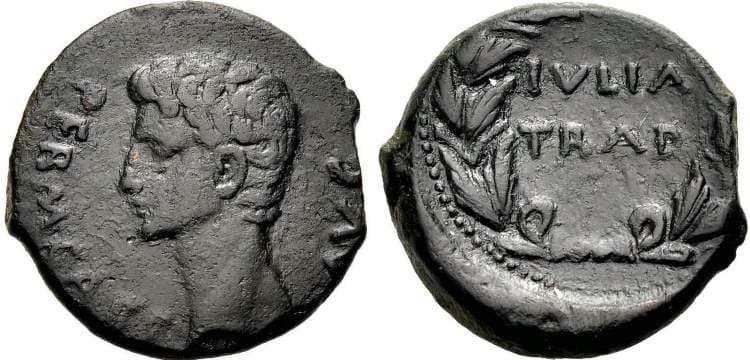 RPC 99 Augustus AE24 of Julia Traducta, Spain