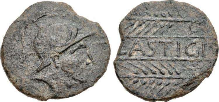 SNG BM 1567 Lastigi, Spain, ca 150-100 BC
