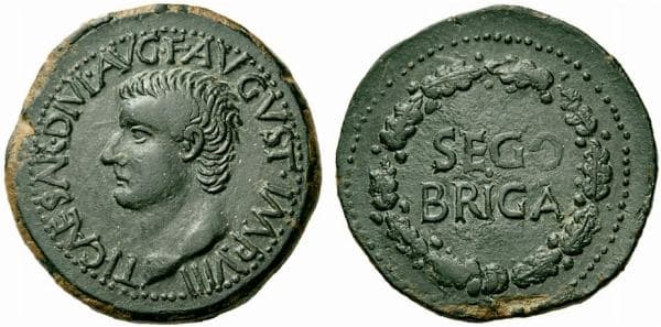 RPC 473 Tiberius AE As of Segobriga, Spain (Cuenca-Hispania)
