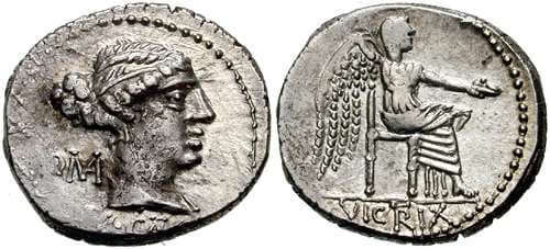 RSC 10 M Cato Denarius