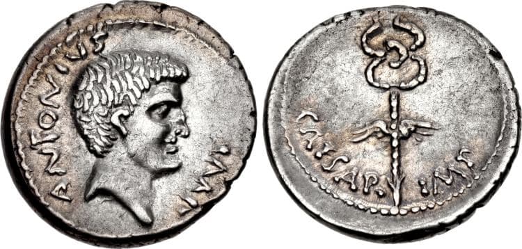 RSC 5 Marc Antony AR Denarius