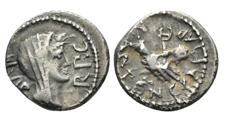 Cohen 529 Octavia quinarius
