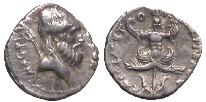 RSC 1b sear5 #1391 Sextus Pompey Denarius