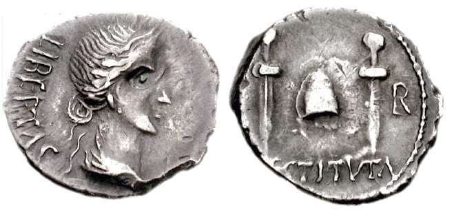 RIC 24 Sear5 #2071 Denarius of the Civil Wars period