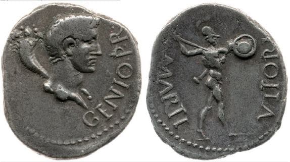 RIC 17 Civil Wars, AR Denarius, 3