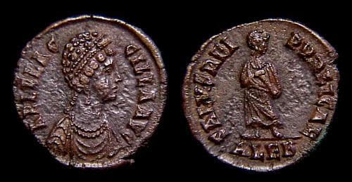 Alexandria RIC 17 Aelia Flaccilla AE2