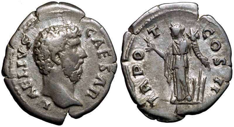 RIC 431 Aelius Denarius