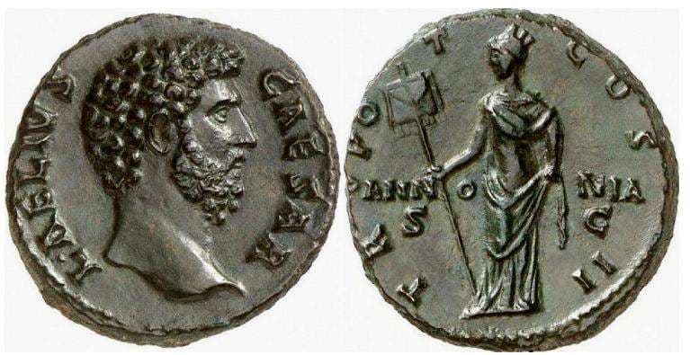 RIC 1071 Sear5 #3988 Aelius AE As or Dupondius