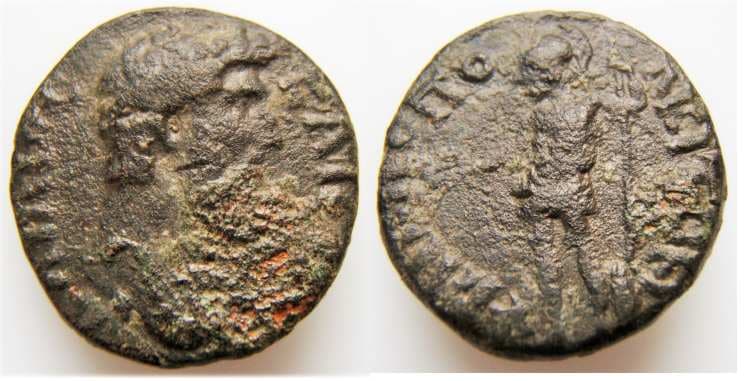 Philippopolis RPC III 755A Aelius, as Caesar under Hadrian, AE19 of Philippopolis, Thrace