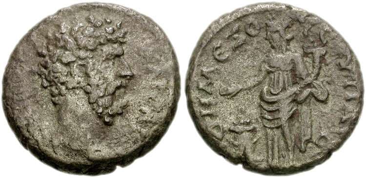 Alexandria Milne 1535 Sear 3995 Aelius Caesar, 2nd Consulship = 137 AD, Billon Tetradrachm of Alexandria