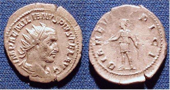 RIC 2b var Aemilianus, Rome, AR antoninianus, 2