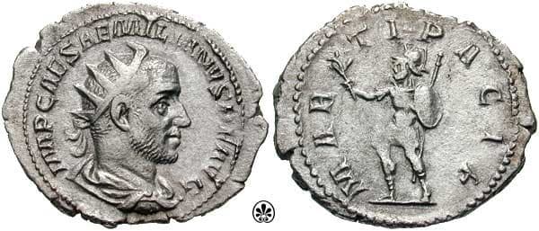 RIC 15 Aemilian AR Antoninianus
