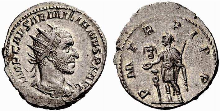 RIC 17 Aemilian, AR Antoninianus, AD 253