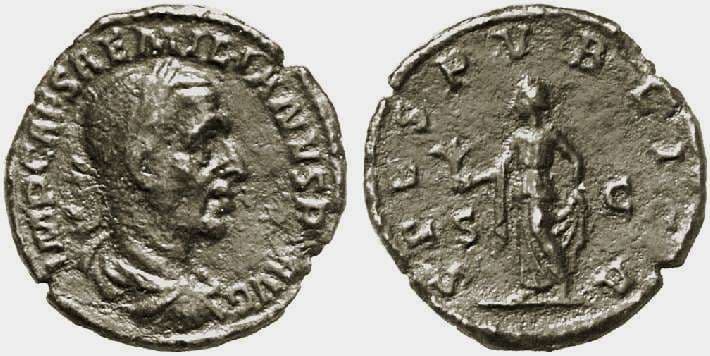RIC 51b Aemilian, AE As, 26 mm, 7,70g