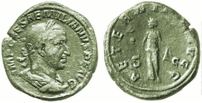 RIC 55 Aemilian AE Sestertius