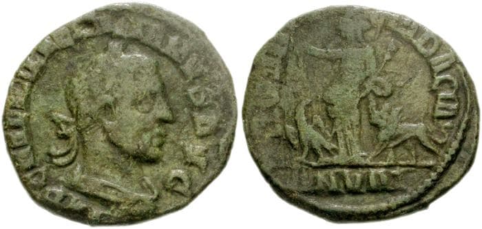 Dacia AMNG 58 Aemilian, AE Sestertius of Dacia