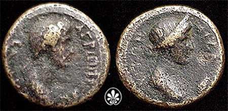 Aezanis RPC 3102 Agrippina II AE16 of Phrygia, Aezani