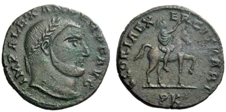 Carthage RIC VI 65 Alexander of Carthage, AE follis, 21mm, 5