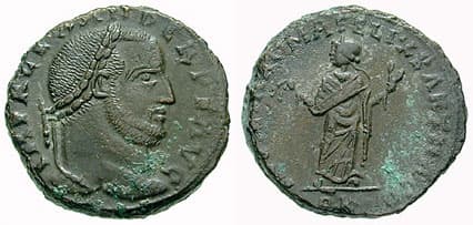 Carthage RIC VI 68 Alexander of Carthage AE Follis