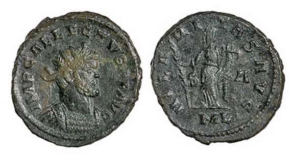 RIC 20, S-A Allectus