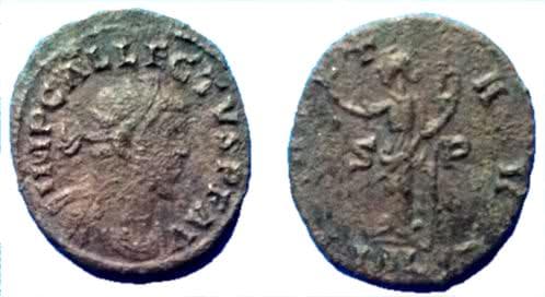 RIC 30 Allectus, AE antoninianus, London