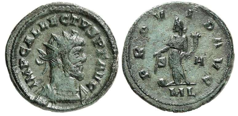 RIC 35 S-A Allectus AE Antoninianus