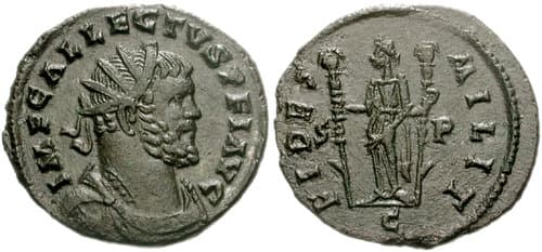 RIC 69v Allectus