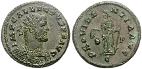 RIC 79v Allectus, unlisted Antoninianus