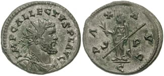 RIC 90 Allectus AE Antoninianus