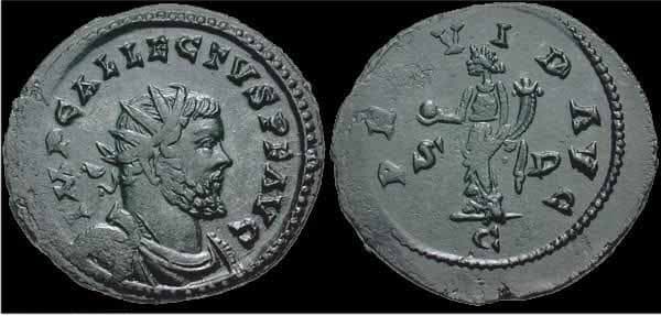 RIC 94 Allectus, AE antoninianus, Camulodunum, ca
