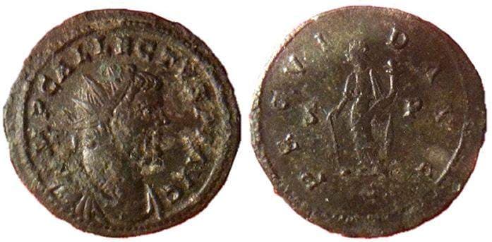 RIC 97var Allectus, AE antoninianus